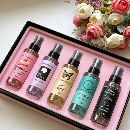 مجموعه البادي سبلاش مكونه من 5 عطور