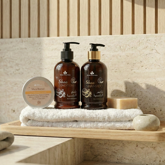 باكدج الشيا(شامبو بلسم وكريم الشيا)